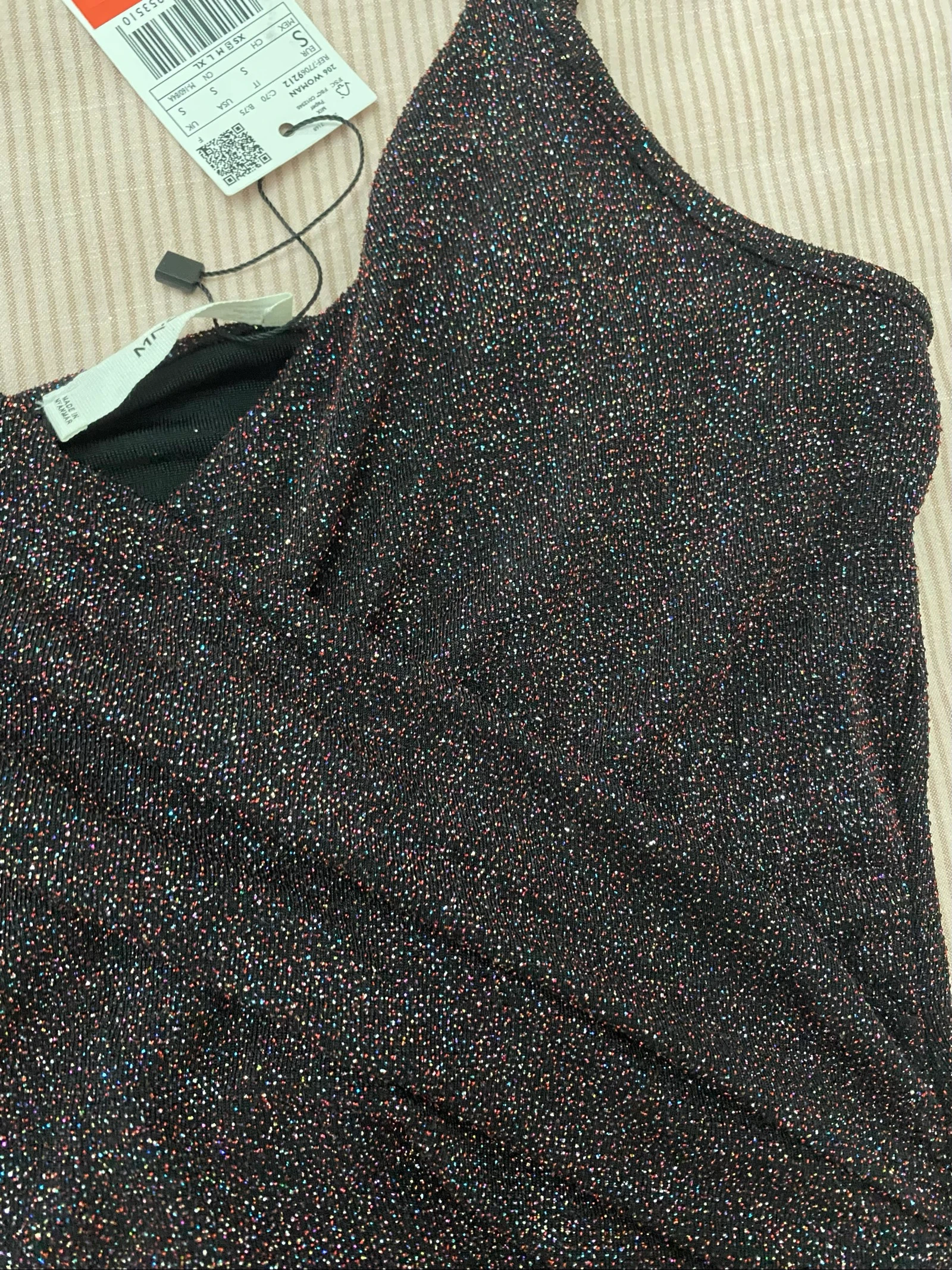 Haut à bretelles avec strass – photo 3